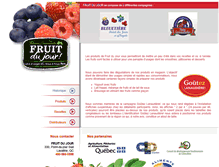 Tablet Screenshot of fruitdujour.com